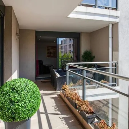With A Large Terrace Near The Center